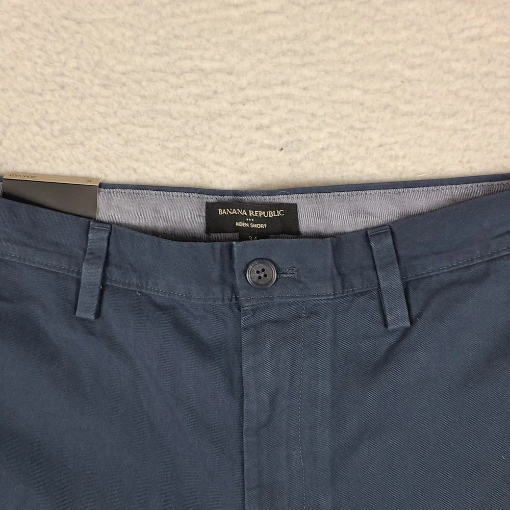 Banana Republic Shorts Mens 34 Blue Aiden 10